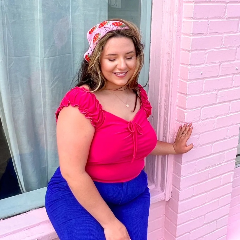 Raspberry Pink Top *Extended Sizes